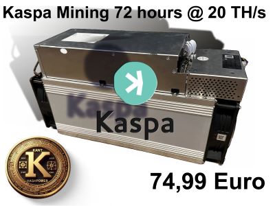 Kaspa Minage en nuage